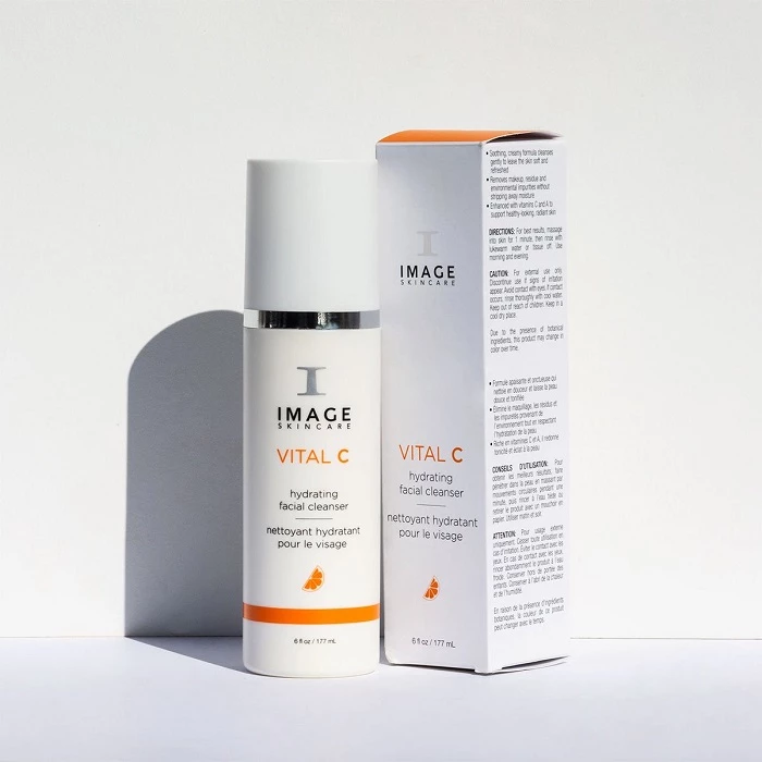 Sữa rửa mặt dưỡng ẩm làm trắng da Image Vital C Hydrating Facial Cleanser